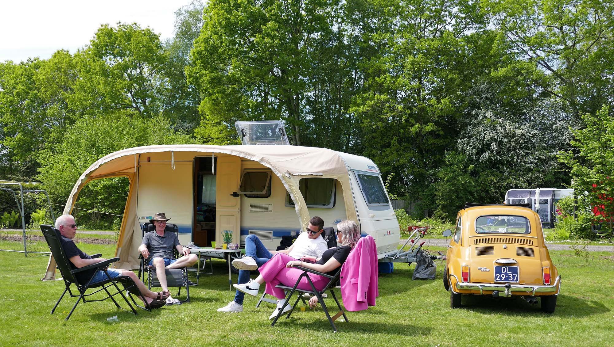kamperen bij familiecamping in Nederland